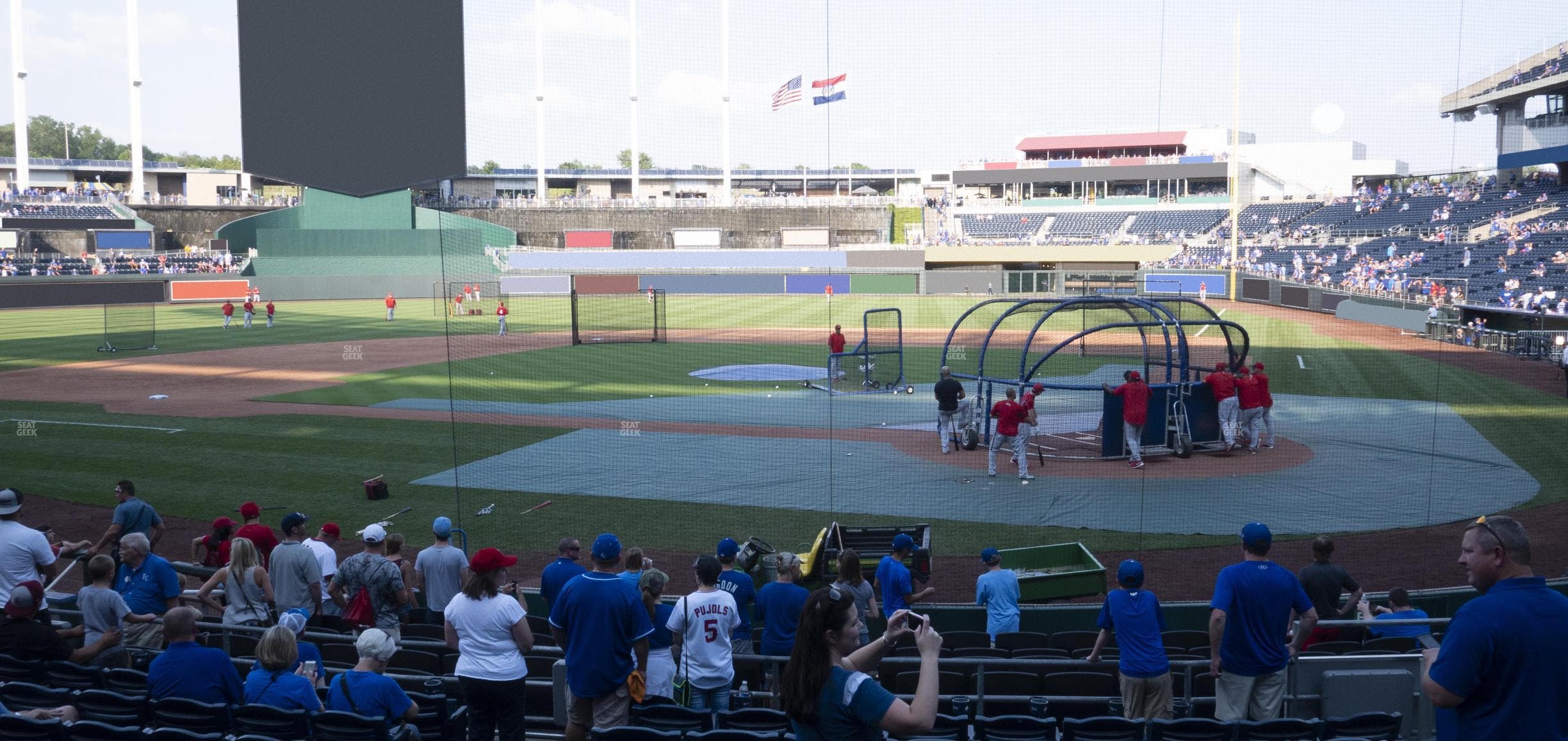 Kauffman Stadium - Section 125 Seat View