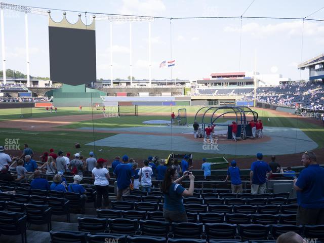 Kauffman Stadium - Section 125 Seat View