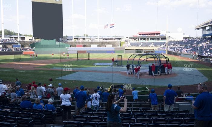 Kauffman Stadium - Section 125 Seat View