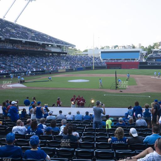 Kauffman Stadium - Section 134 Seat View