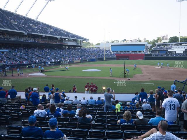 Kauffman Stadium - Section 134 Seat View
