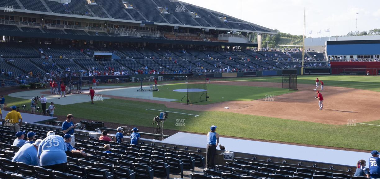 Kauffman Stadium - Section 138 Seat View