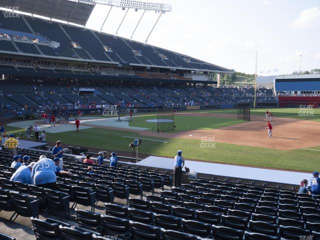 Kauffman Stadium - Section 138 Seat View