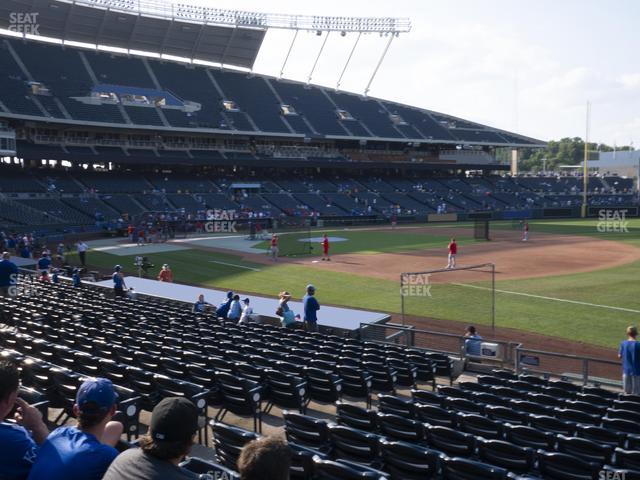 Kauffman Stadium - Section 140 Seat View