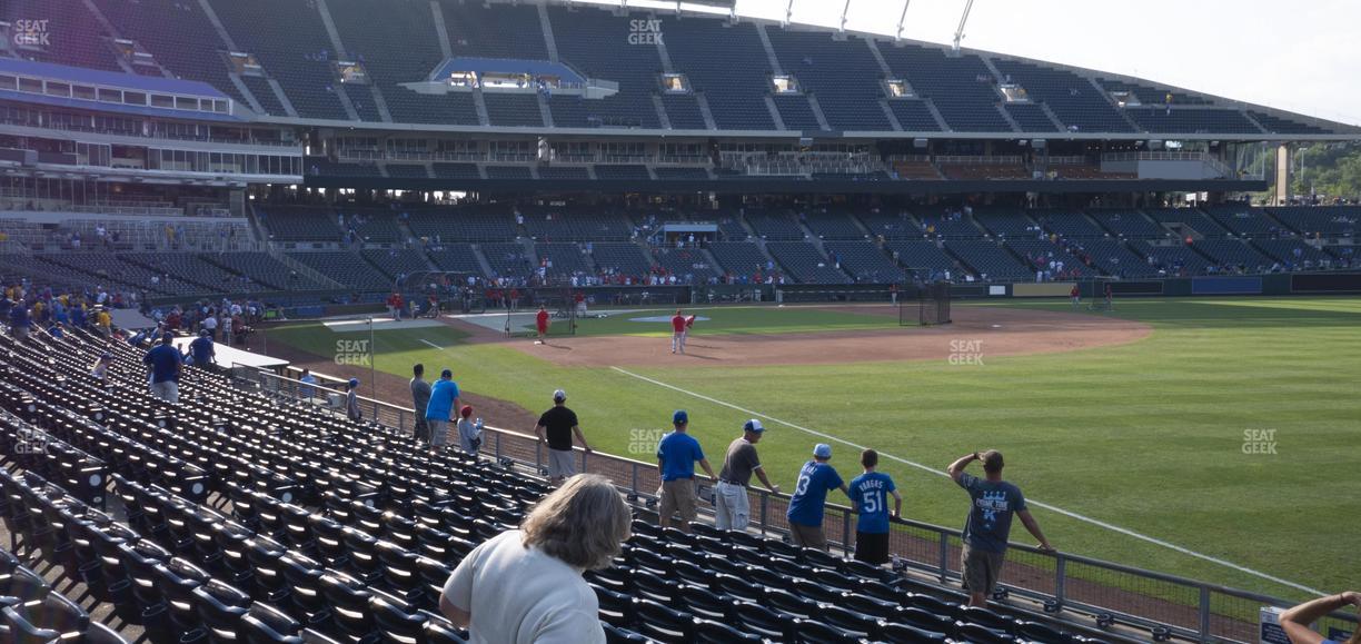 Kauffman Stadium - Section 144 Seat View