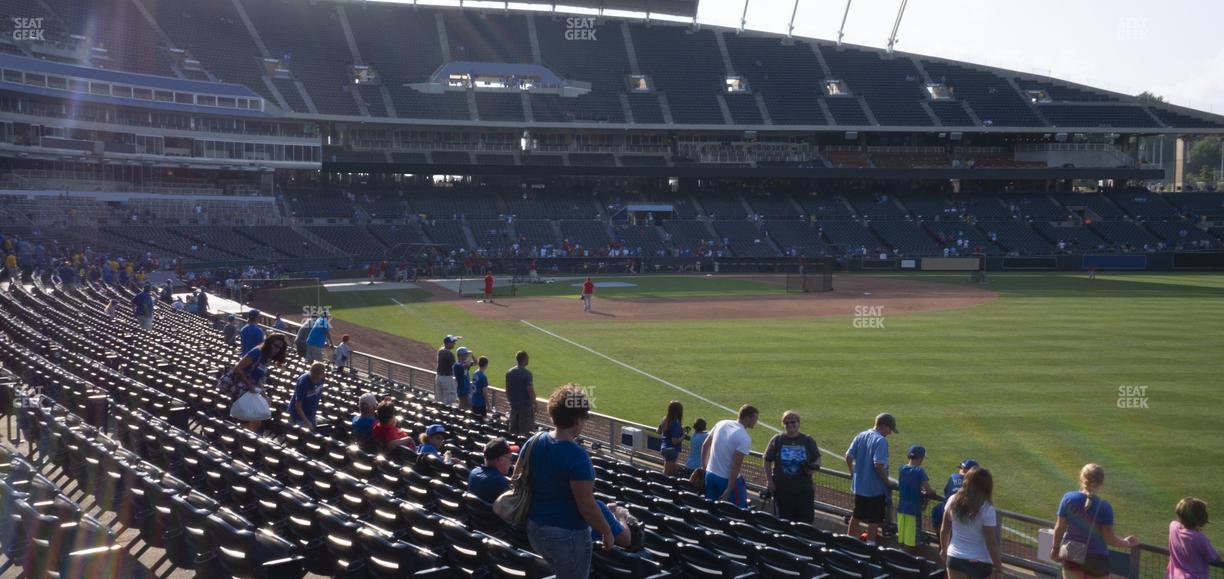 Kauffman Stadium - Section 145 Seat View