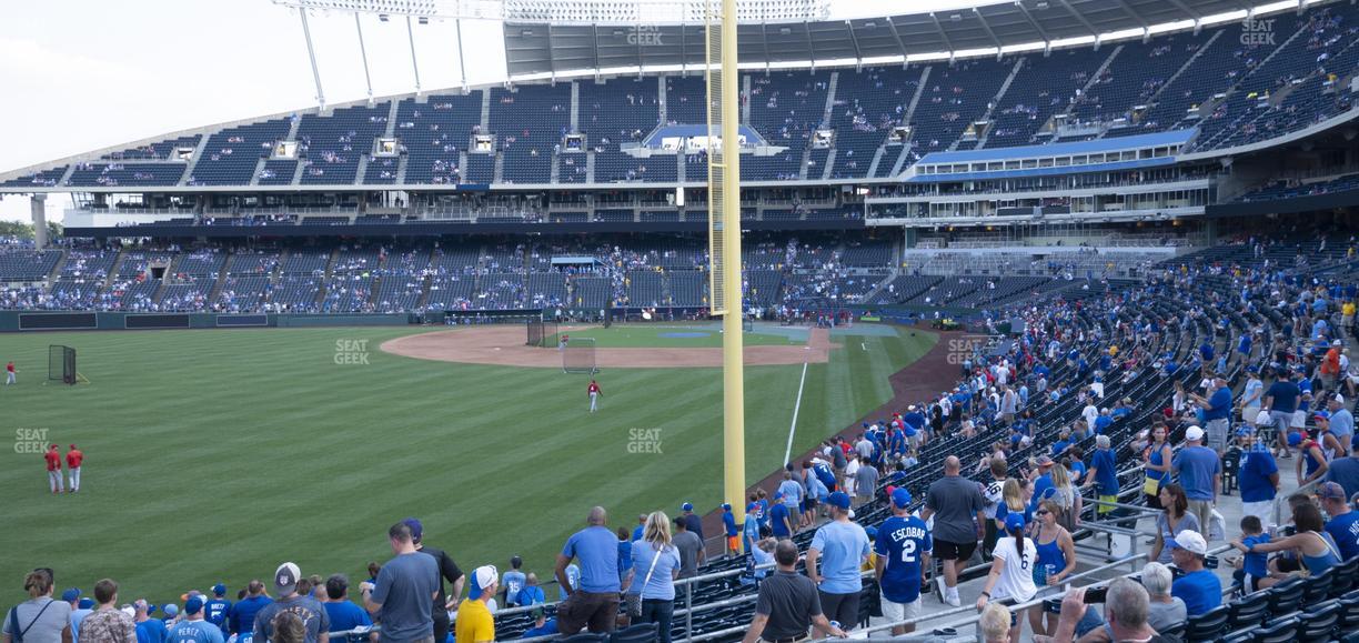 Kauffman Stadium - Section 206 Seat View