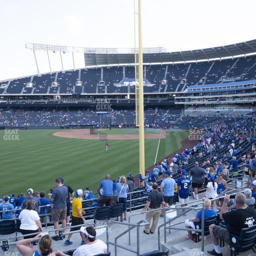 Kauffman Stadium - Section 206 Seat View