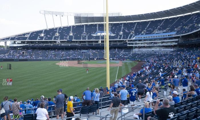 Kauffman Stadium - Section 206 Seat View