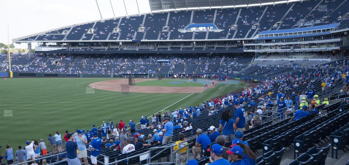 Kauffman Stadium - Section 208 Seat View