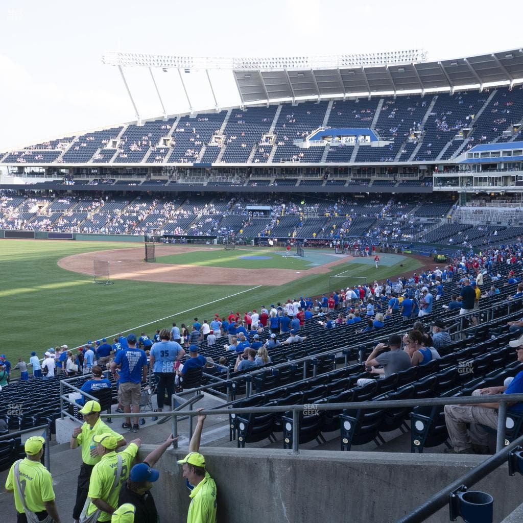 Kauffman Stadium - Section 210 Seat View