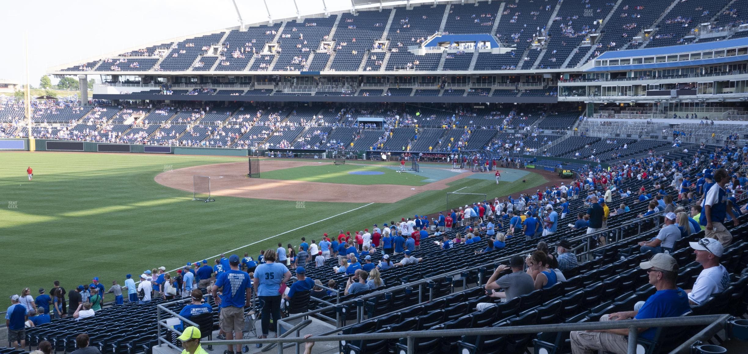 Kauffman Stadium - Section 210 Seat View