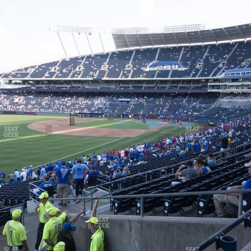 Kauffman Stadium - Section 210 Seat View