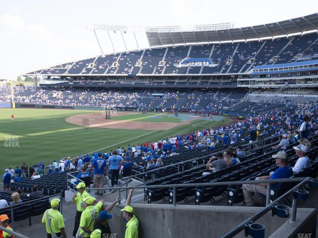 Kauffman Stadium - Section 210 Seat View