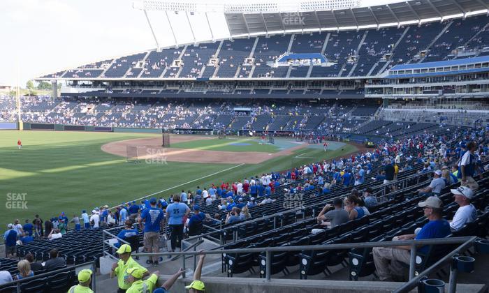 Kauffman Stadium - Section 210 Seat View