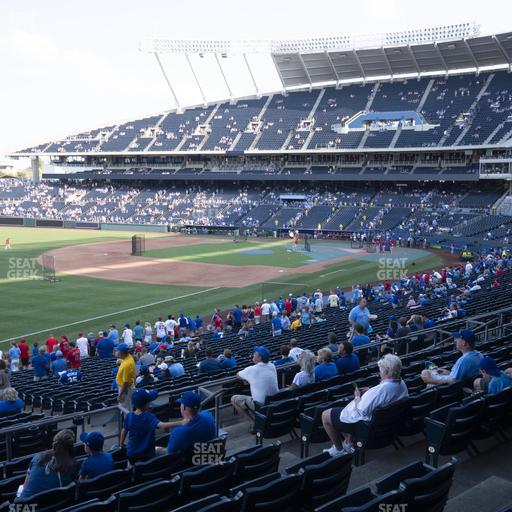 Kauffman Stadium - Section 212 Seat View