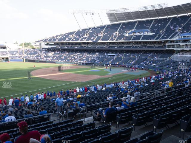 Kauffman Stadium - Section 213 Seat View