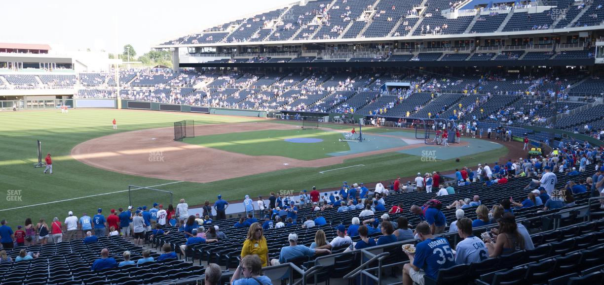 Kauffman Stadium - Section 215 Seat View