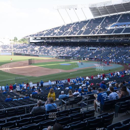 Kauffman Stadium - Section 215 Seat View