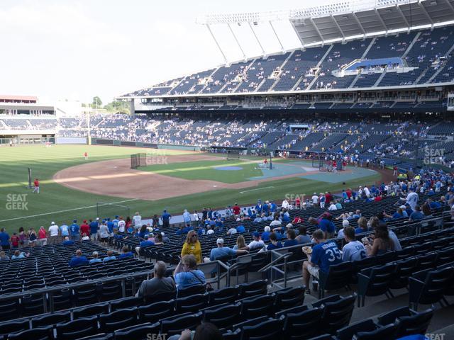 Kauffman Stadium - Section 215 Seat View