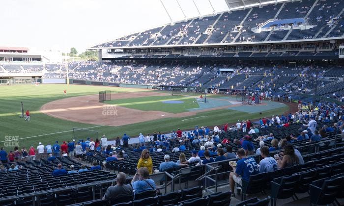 Kauffman Stadium - Section 215 Seat View