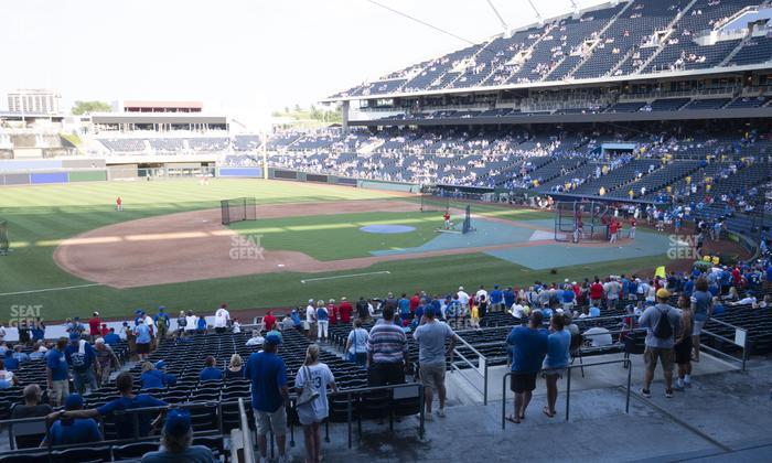 Kauffman Stadium - Section 218 Seat View