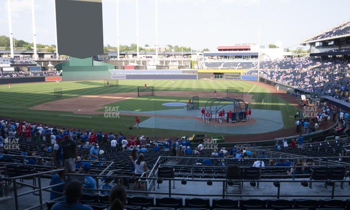 Kauffman Stadium - Section 225 Seat View