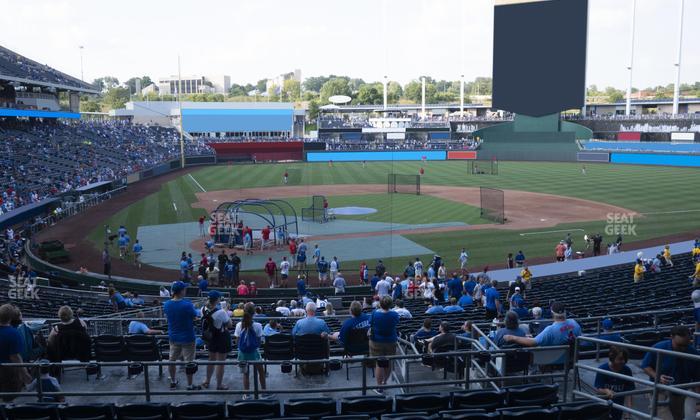Kauffman Stadium - Section 230 Seat View