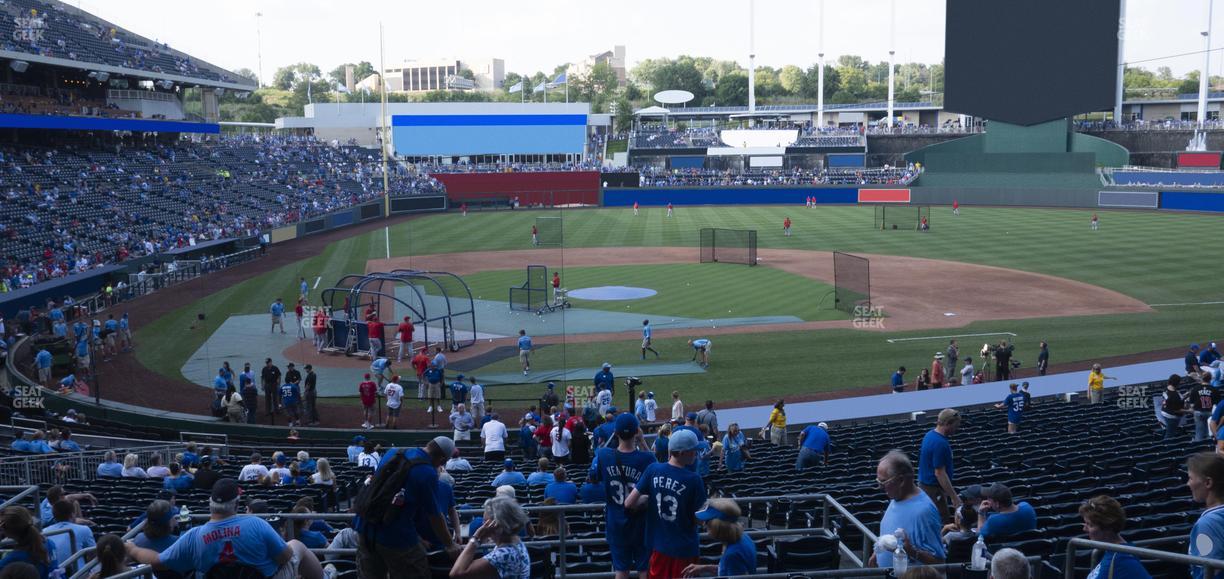 Kauffman Stadium - Section 231 Seat View