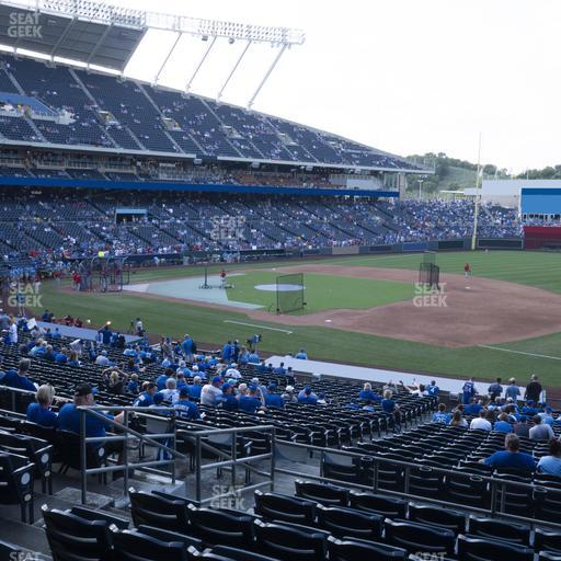 Kauffman Stadium - Section 239 Seat View