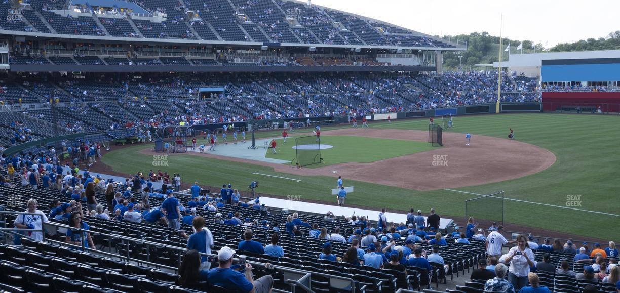 Kauffman Stadium - Section 240 Seat View