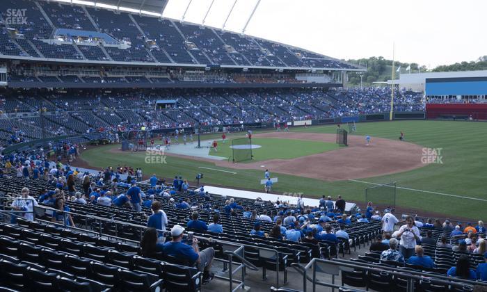 Kauffman Stadium - Section 240 Seat View