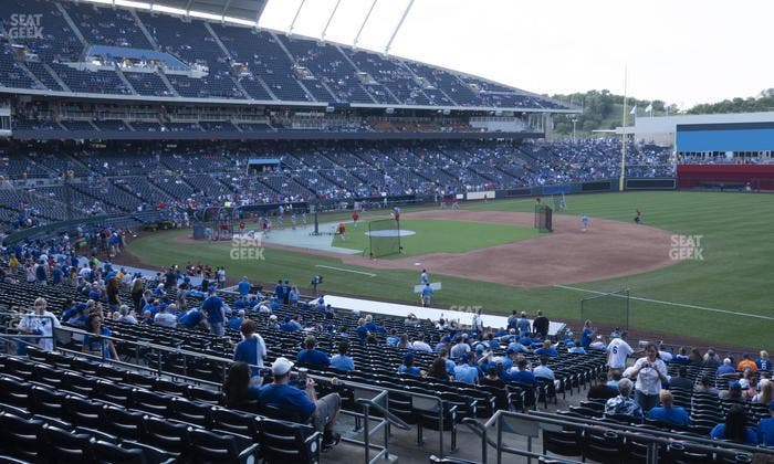 Kauffman Stadium - Section 240 Seat View