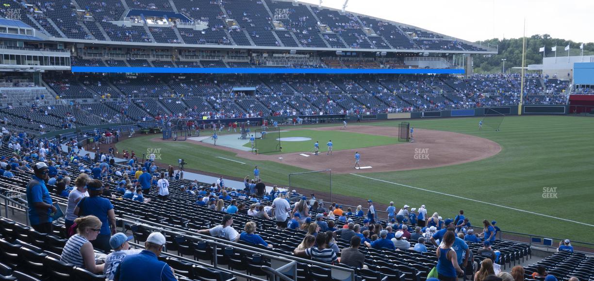 Kauffman Stadium - Section 242 Seat View