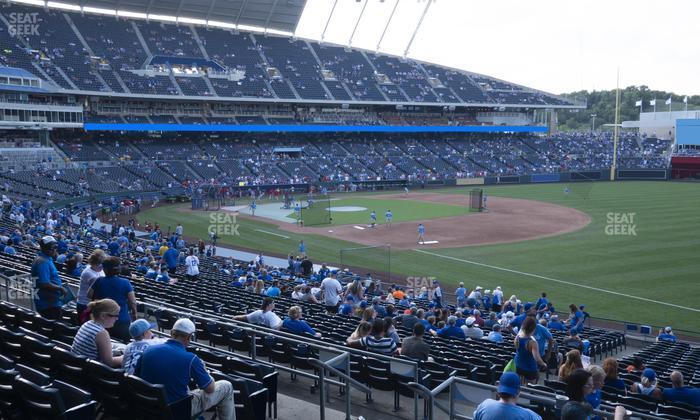 Kauffman Stadium - Section 242 Seat View