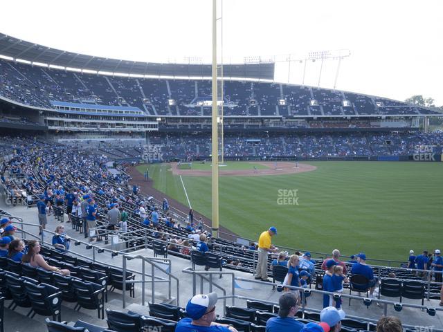 Kauffman Stadium - Section 249 Seat View