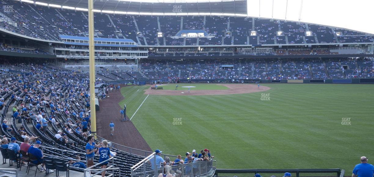 Kauffman Stadium - Section 250 Seat View
