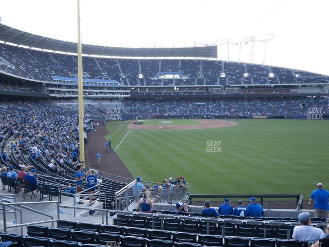 Kauffman Stadium - Section 250 Seat View