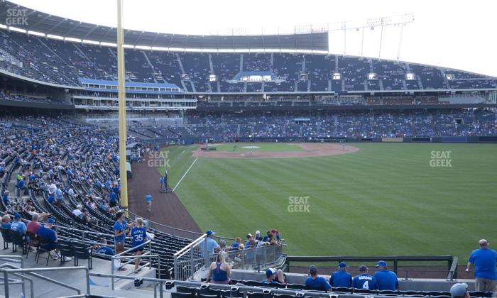 Kauffman Stadium - Section 250 Seat View