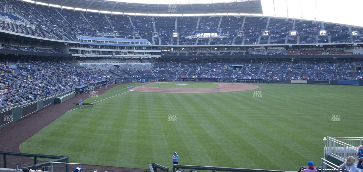 Kauffman Stadium - Section 252 Seat View