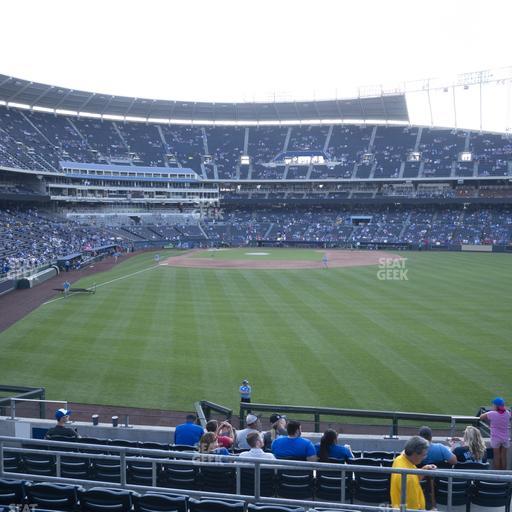 Kauffman Stadium - Section 252 Seat View