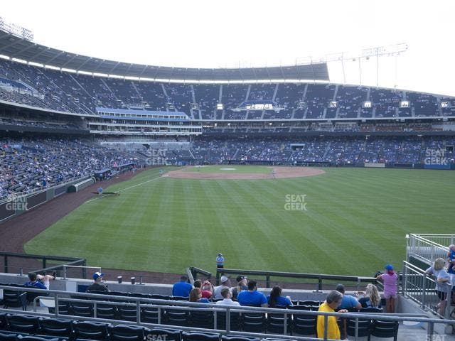 Kauffman Stadium - Section 252 Seat View