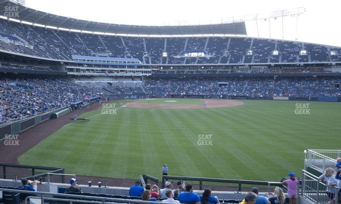 Kauffman Stadium - Section 252 Seat View
