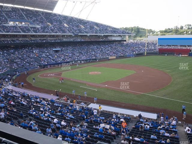 Kauffman Stadium - Section 320 Seat View