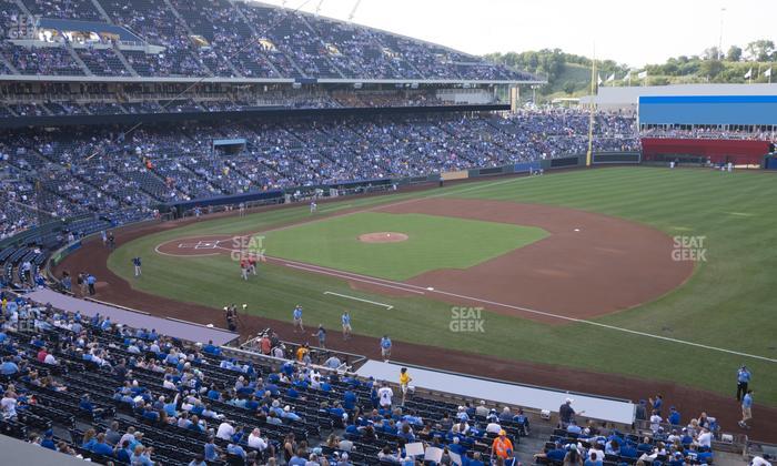 Kauffman Stadium - Section 320 Seat View