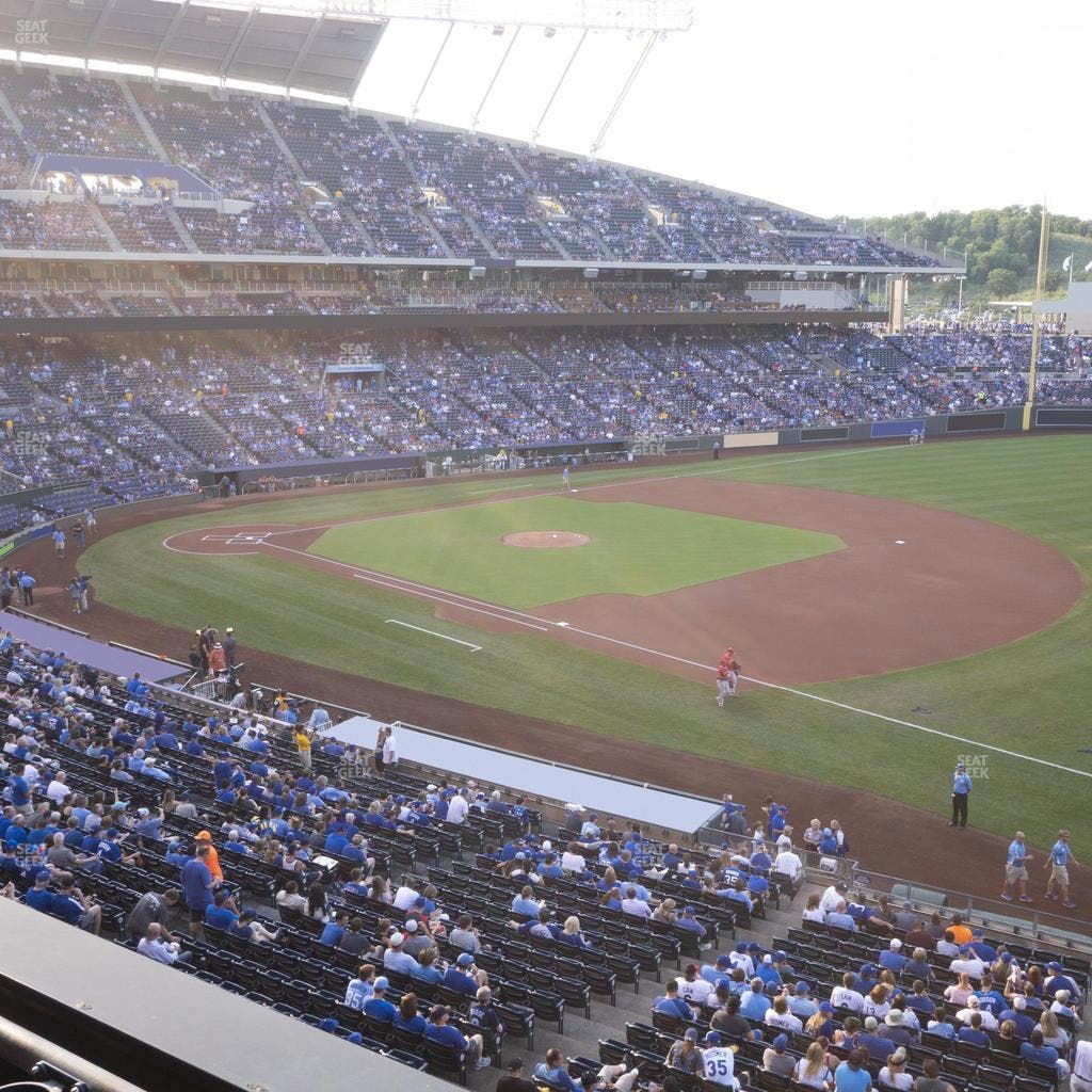 Kauffman Stadium - Section 321 Seat View
