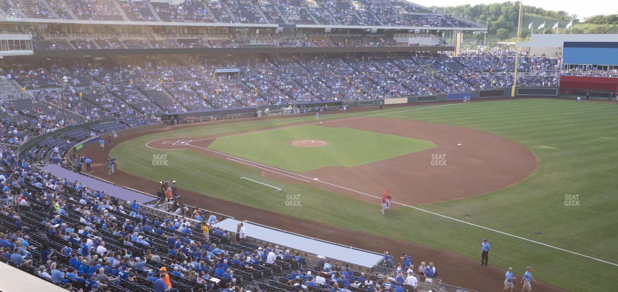 Kauffman Stadium - Section 321 Seat View