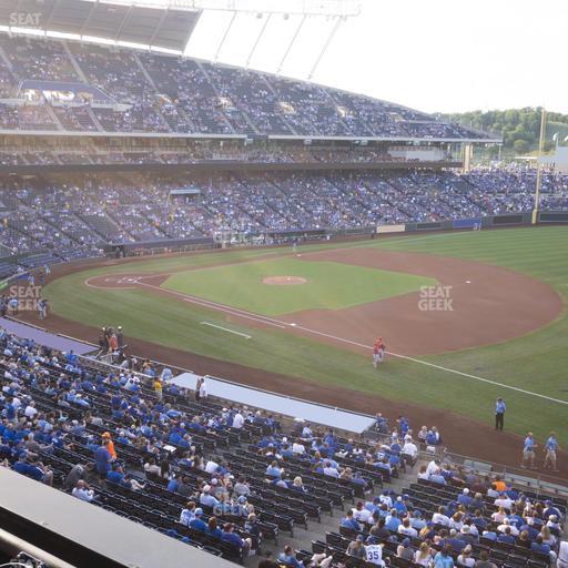 Kauffman Stadium - Section 321 Seat View