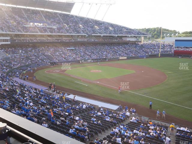 Kauffman Stadium - Section 321 Seat View
