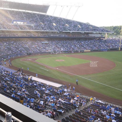 Kauffman Stadium - Section 322 Seat View